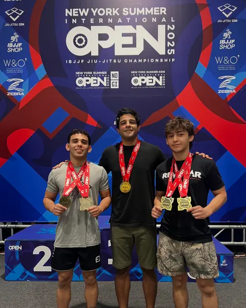 Vital athletes with medals at the IBJJF New York Summer International Open